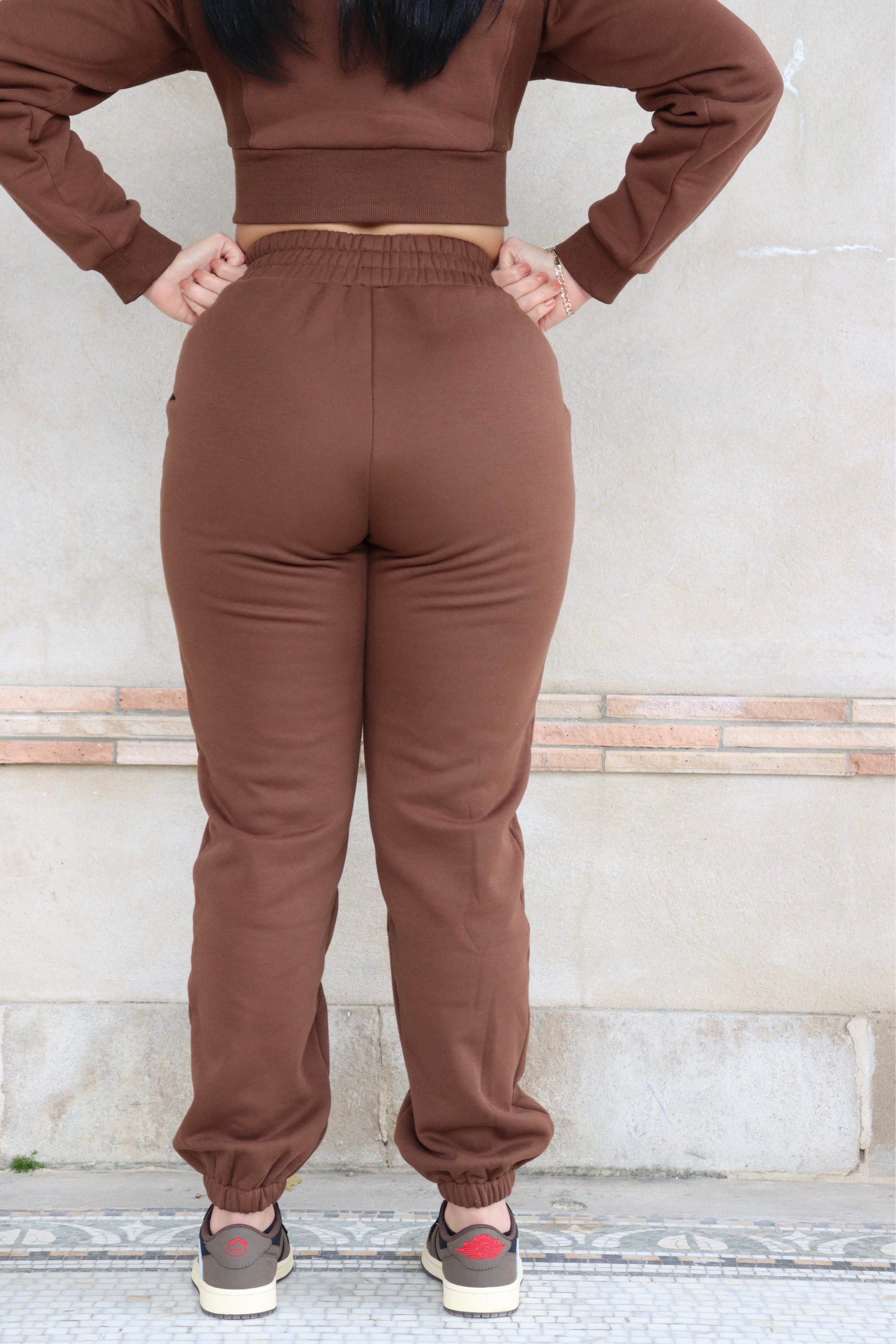 Mocha Casual Everyday Wear Sweatpant