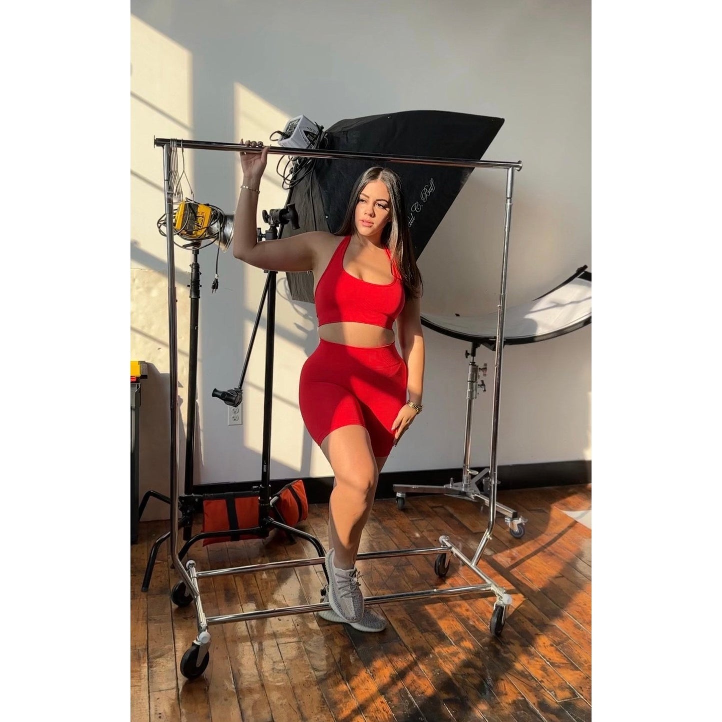 Rojo Intenso Sport Bra