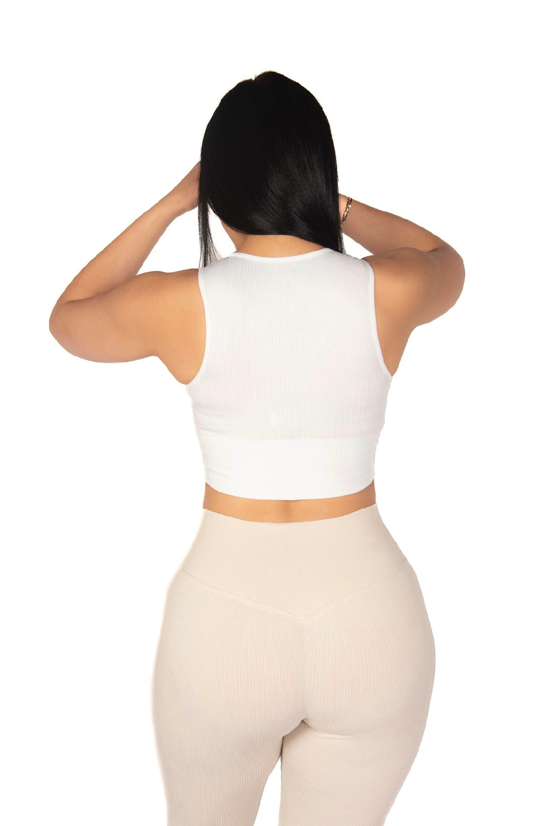 Pantalon de yoga évasé taille haute Shaper
