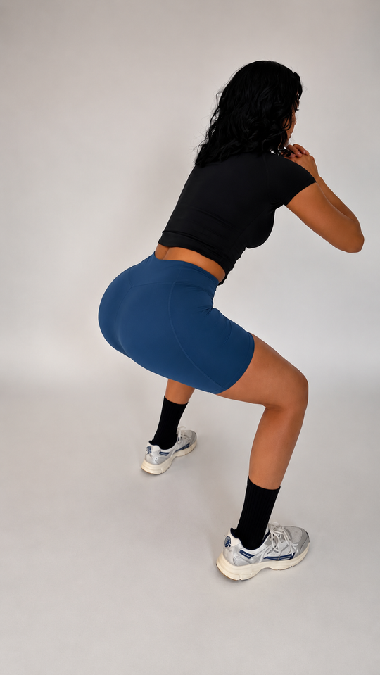 Shorts de ciclismo de tiro alto Shaper