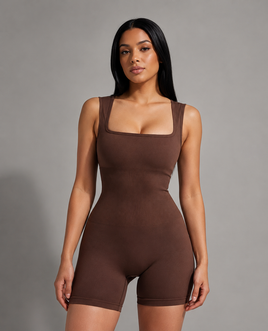 Body Shaping Scrunch Romper