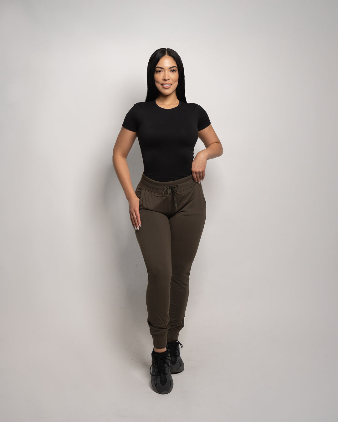 High-Waisted Pocket Joggers