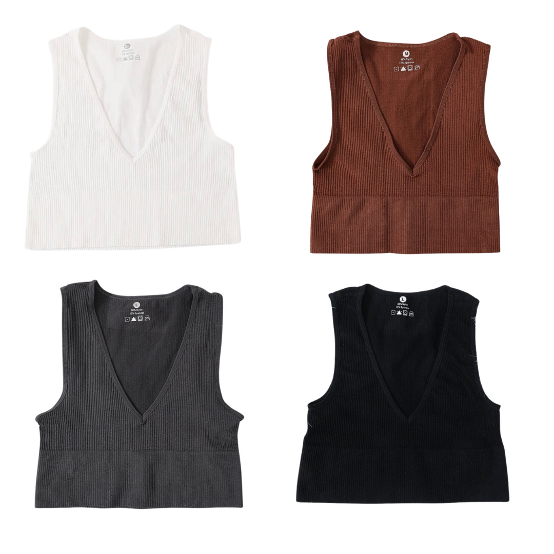 Sport V Neck Tank Top