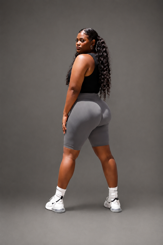 ELLA Scrunch Ultra High Waisted Biker Shorts