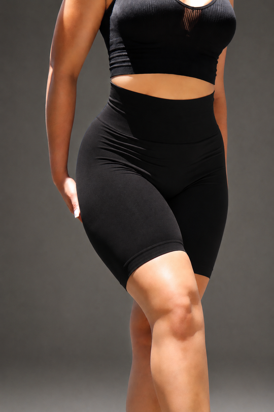 ELLA Scrunch Ultra High Waisted Biker Shorts