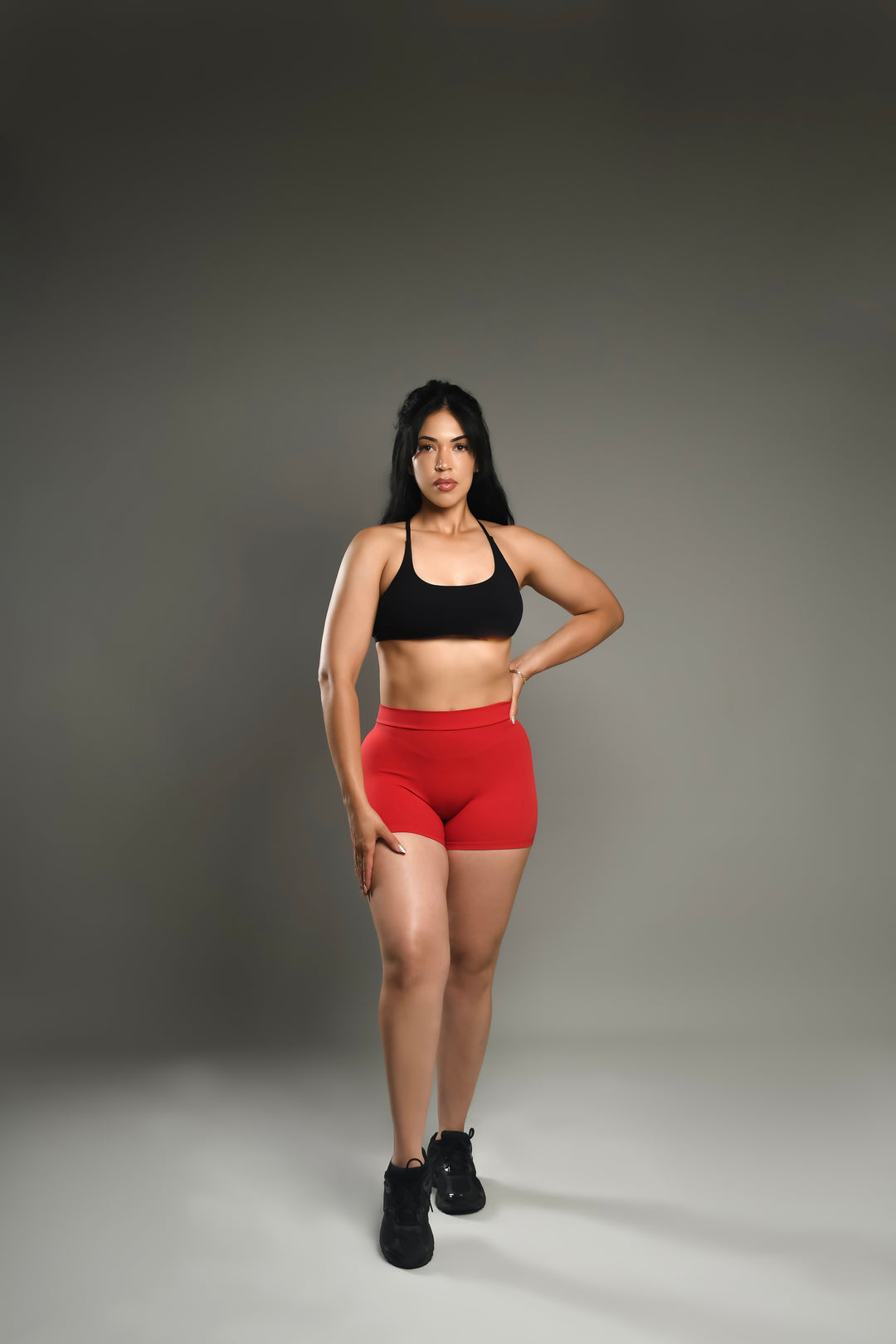 V-Cut Scrunch Seamless Sport Shorts