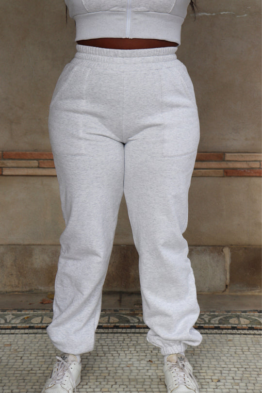 Gray Fleece Sweatpant