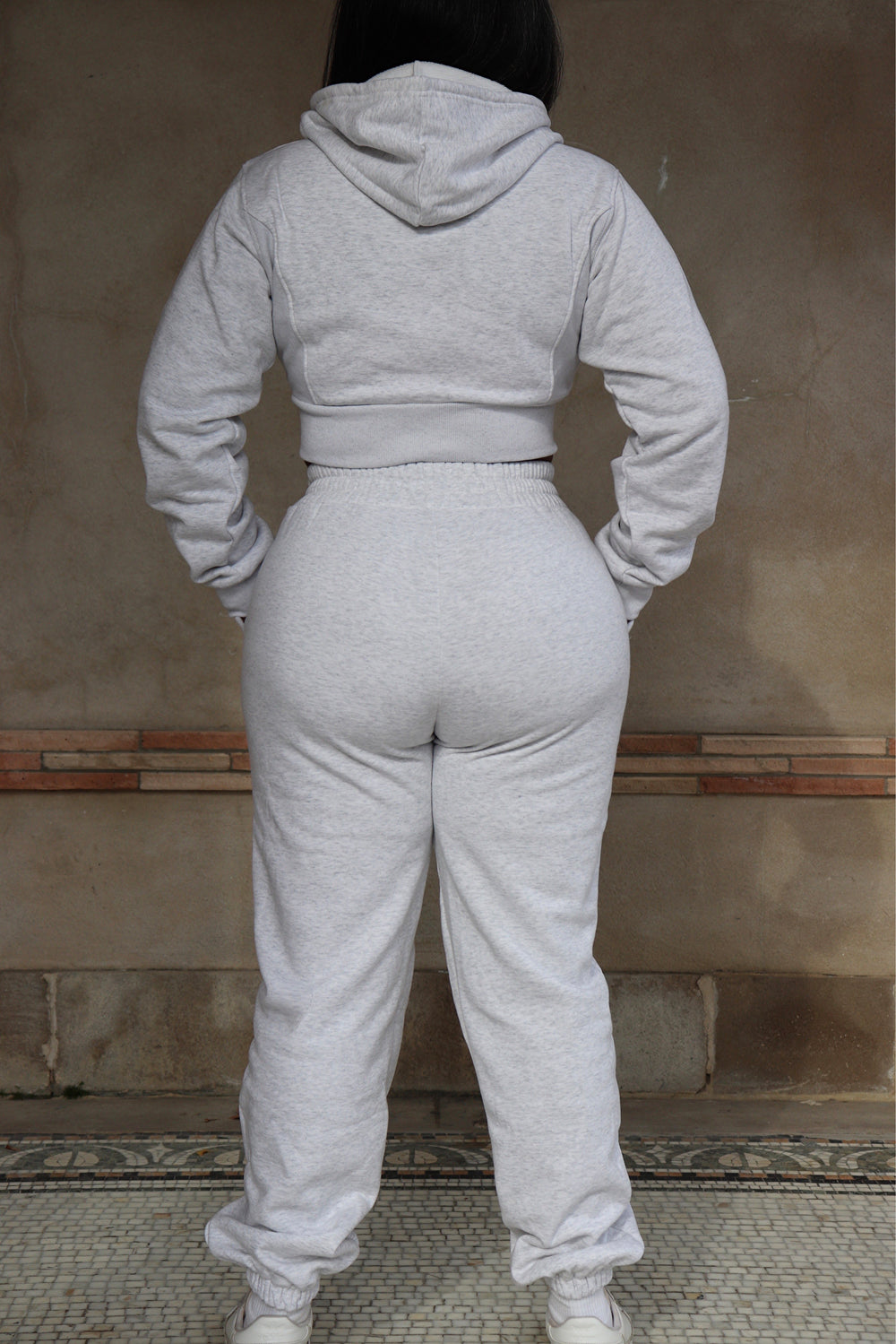 Gray Fleece Sweatpant