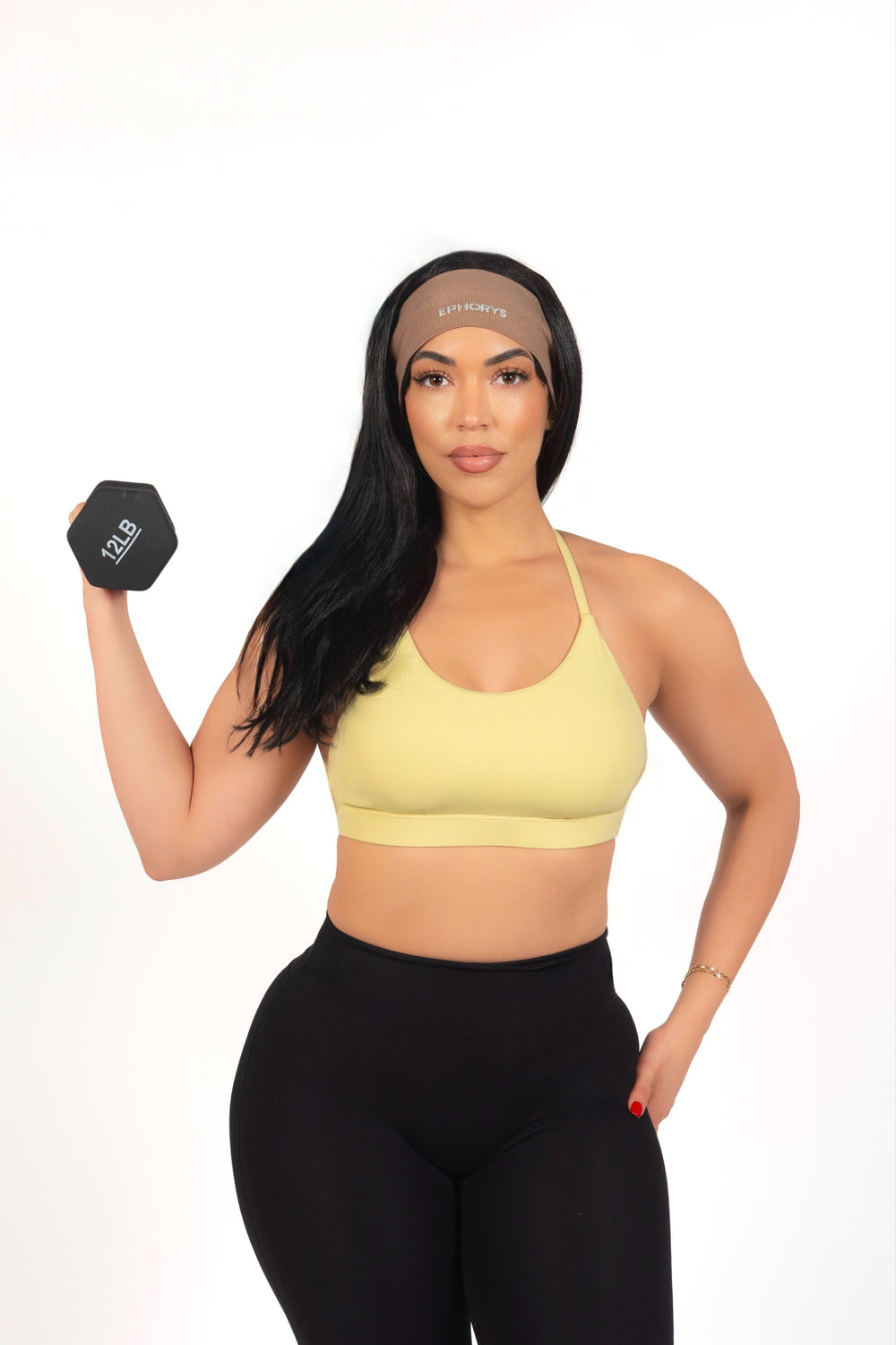 High Support Open-Back Sports Bra