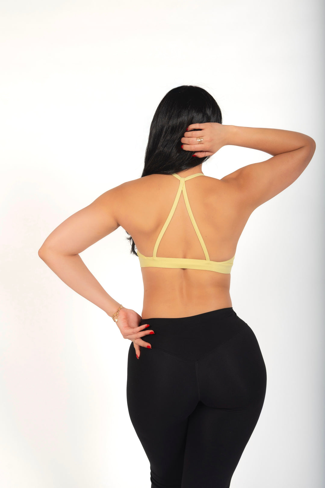High Support Open-Back Sports Bra
