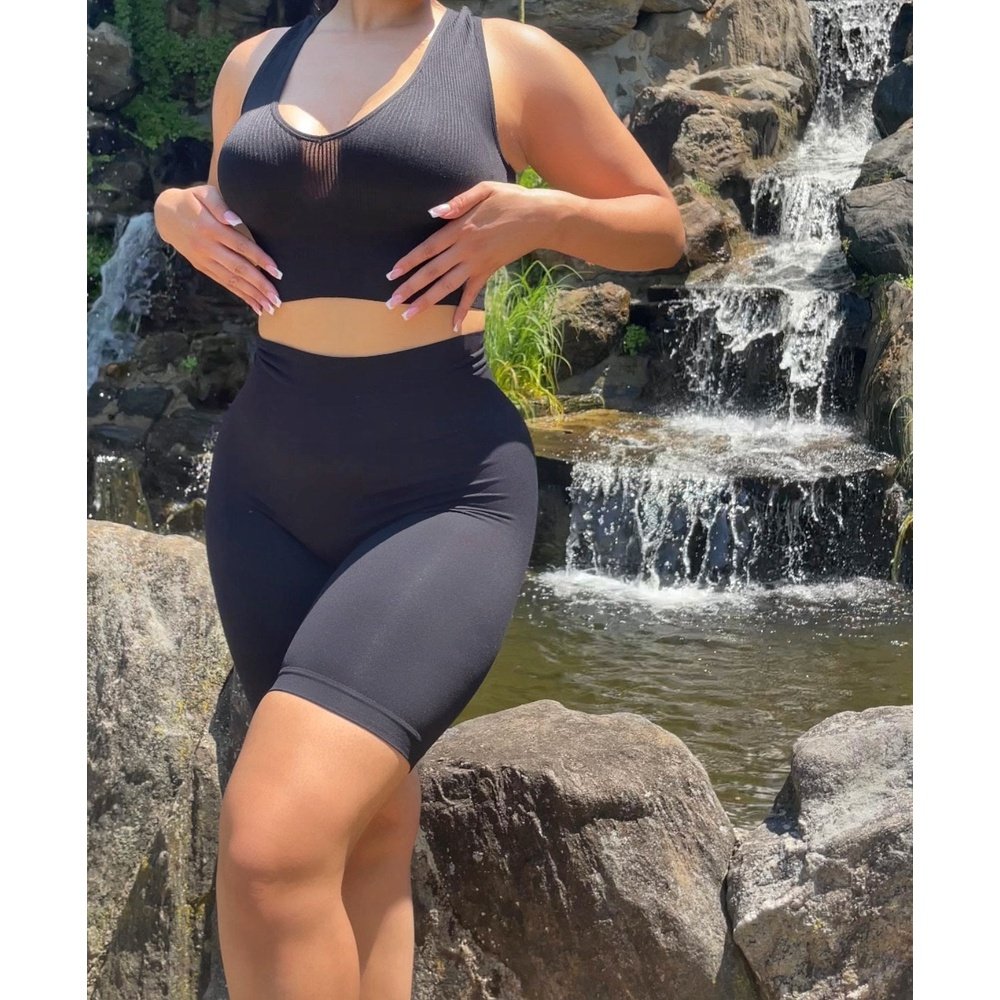 Shorts de ciclismo de tiro alto Shaper