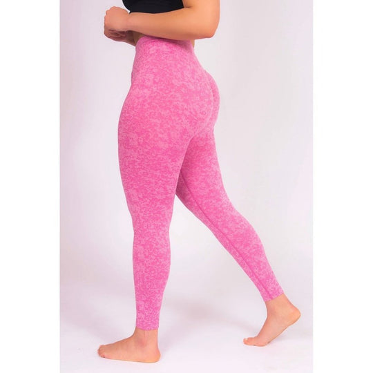 Fresa Camo High-Waisted Scrunchy Leggings