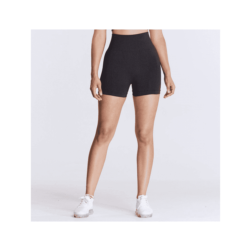 Seamless Black Tummy Control Shorts