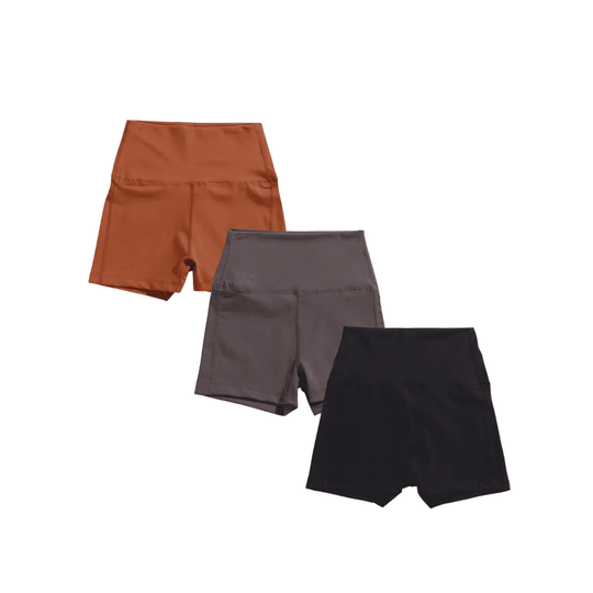 High Waisted Tummy Control Booty Shorts
