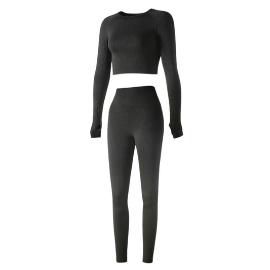 High-Waisted Tummy Control Gym Set