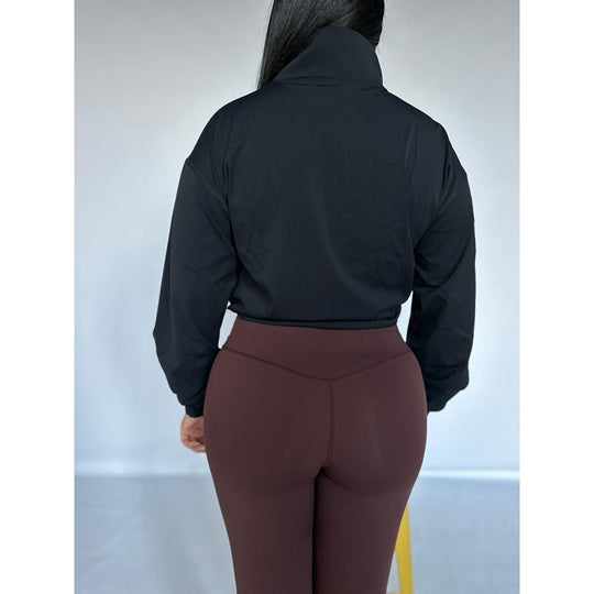 Lightweight Windbreaker Half-Zip Jacket