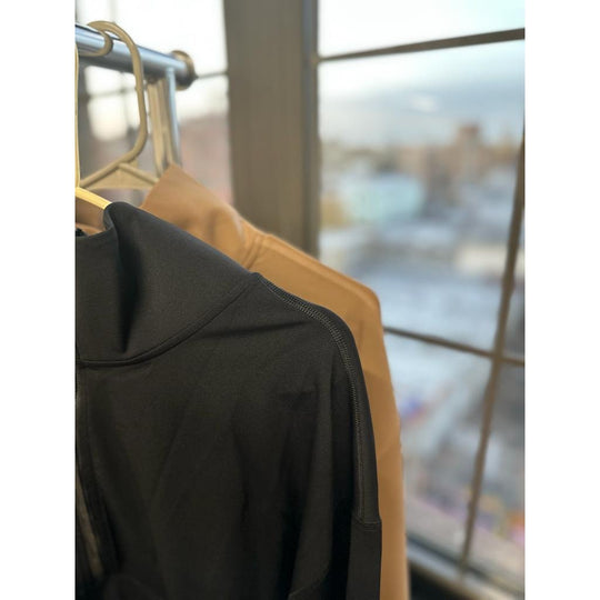 Lightweight Windbreaker Half-Zip Jacket