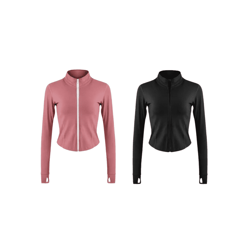 High Neck Full-Zip Active Jacket