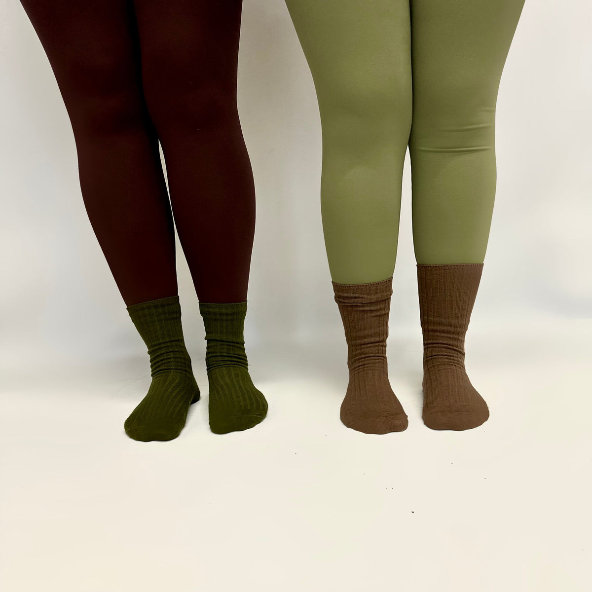 Shorts de ciclismo de tiro alto Green Shaper